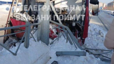 Восстание машин: за утро в Казани произошло второе серьезное ЧП с трамваями 11/03/2026 &ndash;