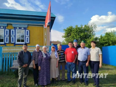 Сабантуйга кайтуларның матур гадәте - Өч йортлы Сары-Айгыр авылында Коръән ашы узды