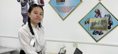 Робота для увлажнения воздуха разработала школьница из области Абай