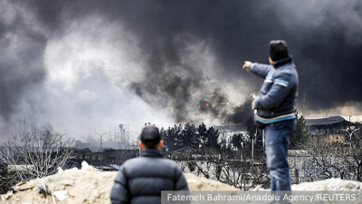 Тегеран атаковал ракетами израильскую авиабазу Рамат-Давид