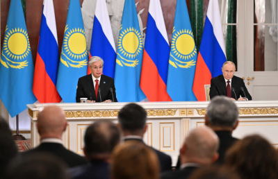 Брифинг президентов Казахстана и России: новый этап всеобъемлющего стратегического партнёрства