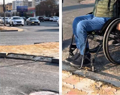 Пандусы как препятствия