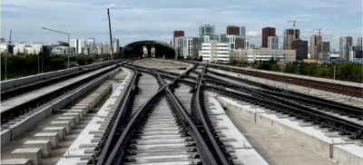 Ключевой этап работ завершили на LRT в Астане