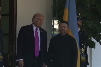Дональд Трамп встретился с Владимиром Зеленским в Вашингтоне