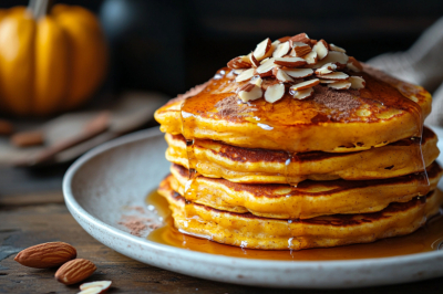 Не любите тыкву? Эти оладушки вас переубедят &mdash; завтрак для морозного утра: с пользой и всего за 15 минут