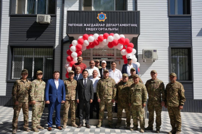 В Шымкенте начал работу первый в регионе медицинский центр для спасателей