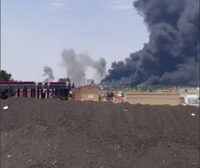 Иранские нефтехранилища подверглись нескольким авиаударам