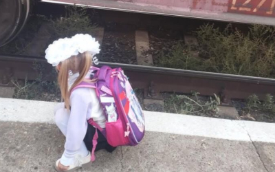 Письмо читателя. Детям приходится лезть под поезд по дороге в школу