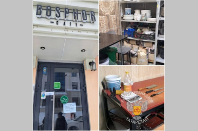 Кишечная палочка в меню: кафе Bosphor в Казани закрыли на два месяца после отравлений