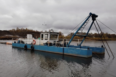 Суд взыскал с жителя Удмуртии 13 миллионов за незаконную добычу песка в Каме в районе Нижнекамска