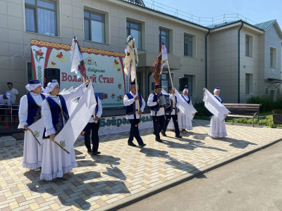 Сегодня в селе Вольнистан Буинского района земляки, договорившись, организовали праздник День села