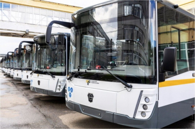 В Подмосковье начали поступать новые автобусы ЛиАЗ