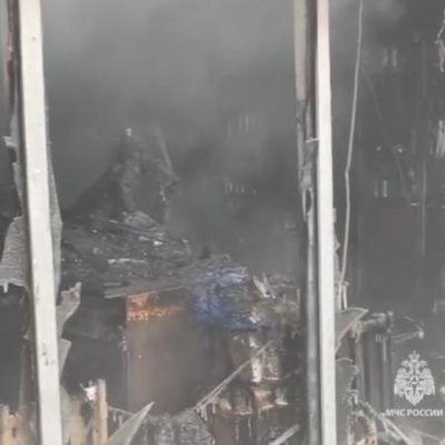 В крупном пожаре в Набережных Челнах пострадала 78-летняя женщина-дворник