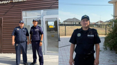 В Атырау полицейские спасли мужчину, пытавшегося спрыгнуть с моста