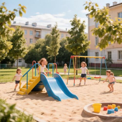 Бизнесмен за свой счёт построил площадку, но её снесли из-за одной шишки