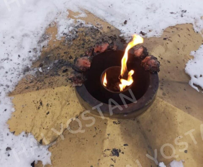 Неизвестные пожарили курицу на на Вечном огне в Риддере &nbsp;&nbsp;