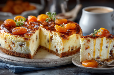 Бюджетный чизкейк &mdash; готовим на йогурте: элементарный рецепт &mdash; смешали ингредиенты ложкой и в духовку