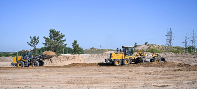 Семейде жаңа саябақ салынып жатыр