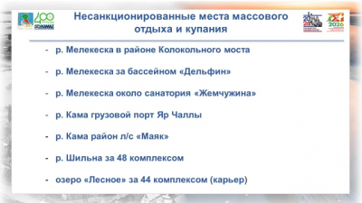 В Набережных Челнах работает четыре пляжа