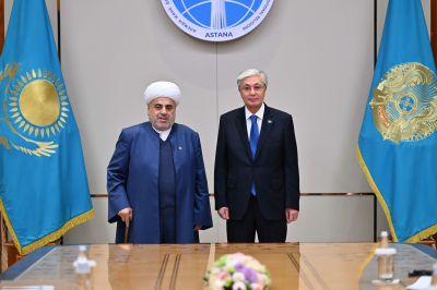 Токаев принял председателя управления мусульман Кавказа Шейх-Уль-Ислама Аллахшукюра Пашазаде