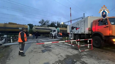 В Нижегородской области поезд столкнулся с грузовиком