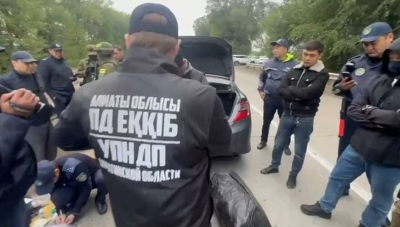 Крупный канал наркотиков пресекли в Алматинской области