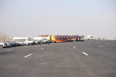 Полностью четырехполосная автодорога связала Алматы и Шымкент