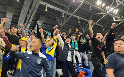 Тазабек стал символом футбольного праздника в Астане